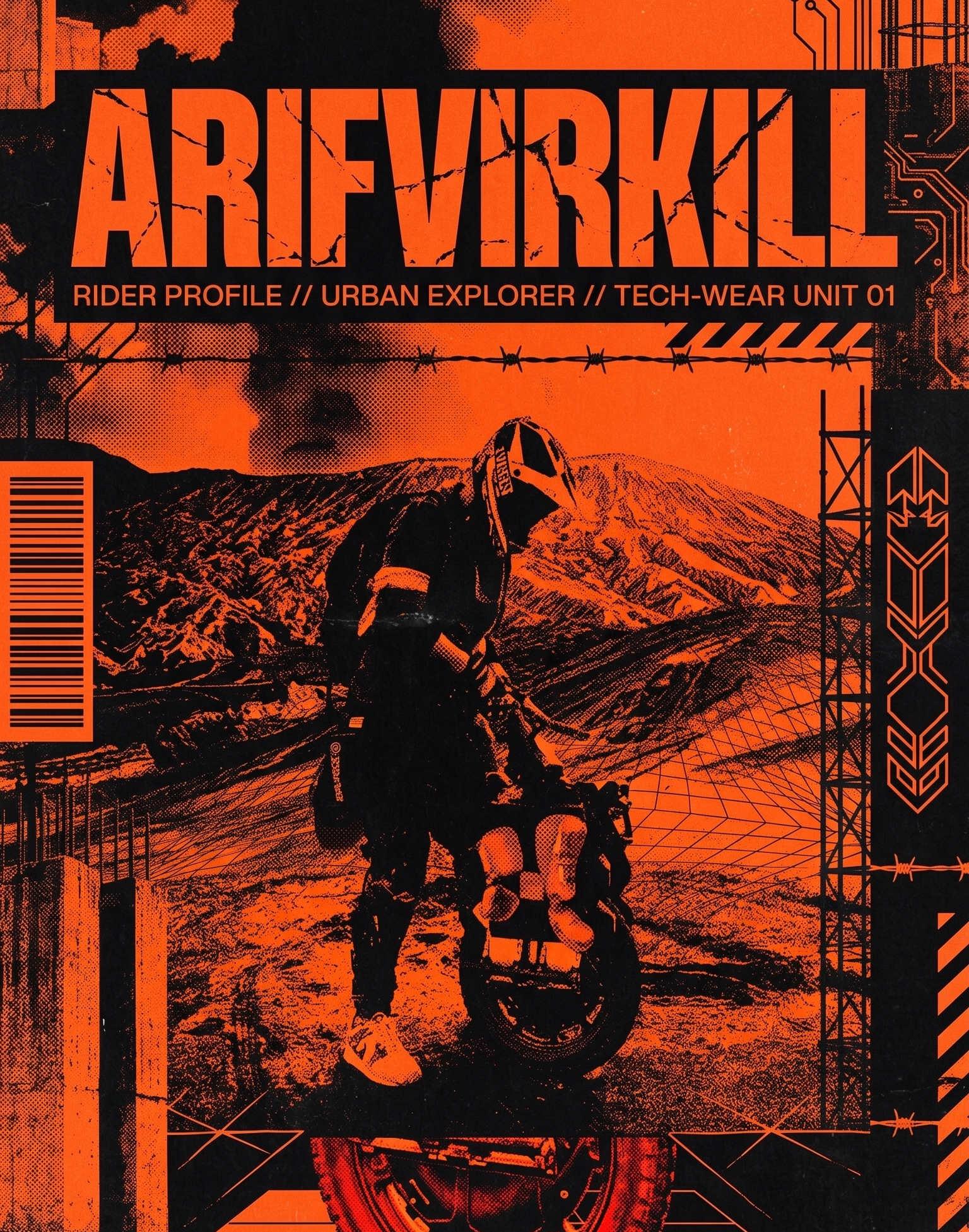 Rider profile poster — Arifvirkill
