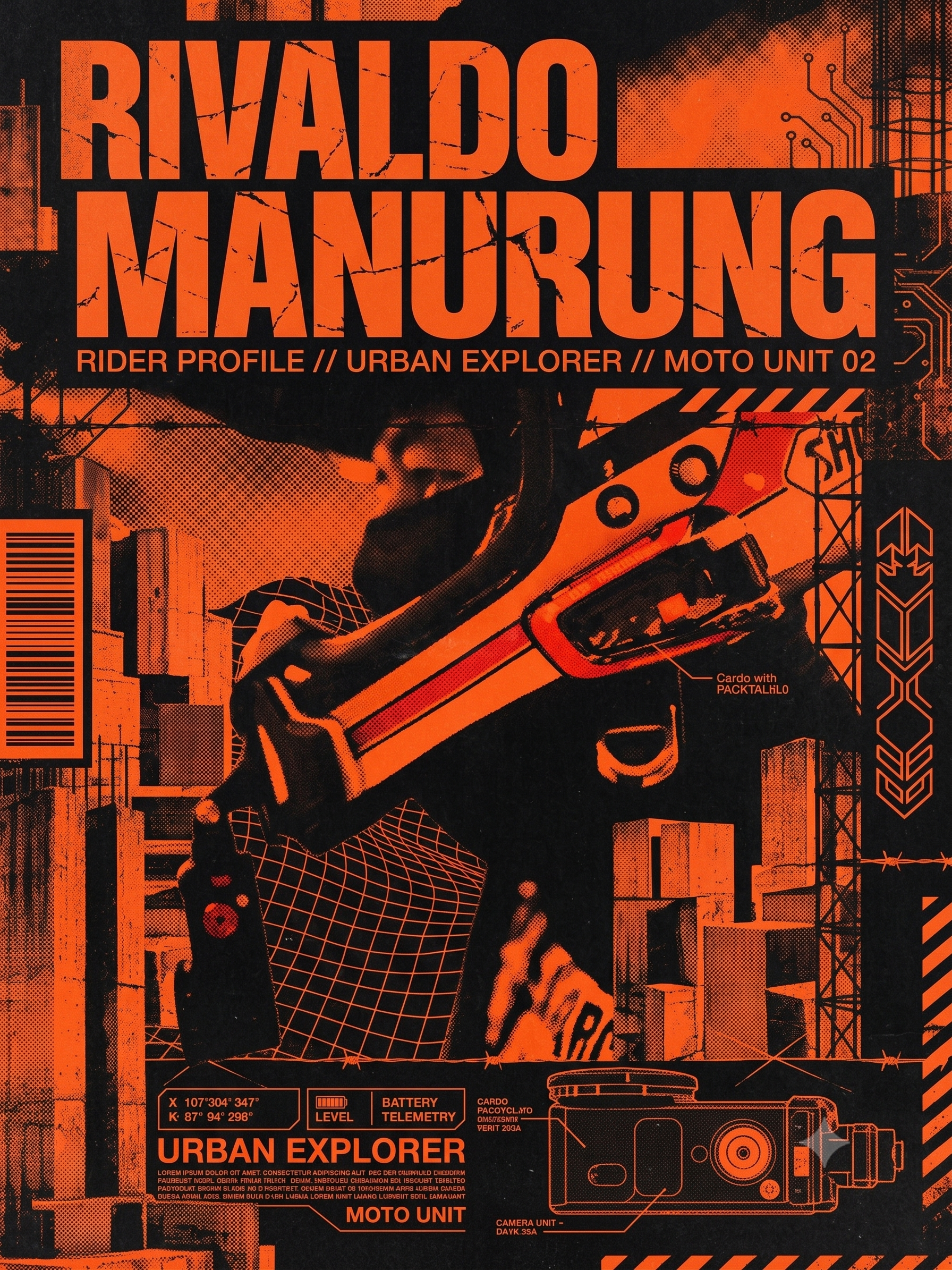 Rider profile poster — Rivaldo Manurung